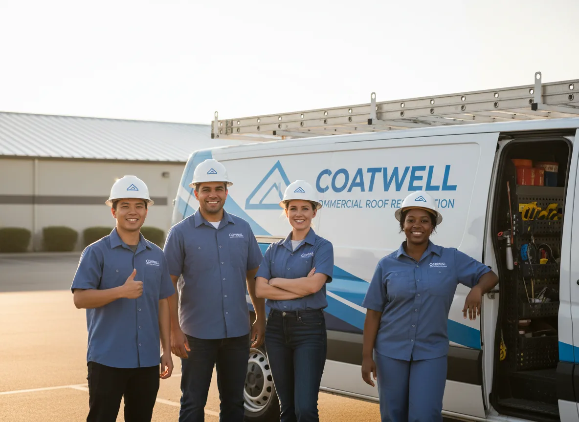 Commercial roof coating company in Lonedell, MO